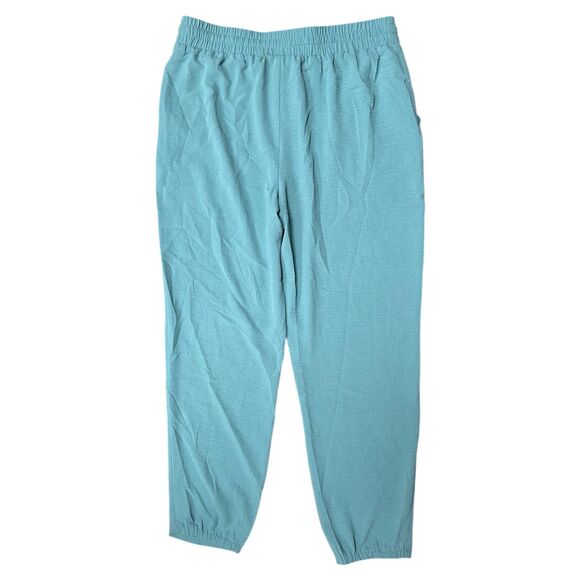 NYCC NEW YORK CLOTHING CO, Women's Flowy Pants, Green/Blue, Medium, NWT - Picture 2 of 5